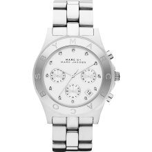 Marc Jacobs Women's Blade Silver Dial Watch MBM3100