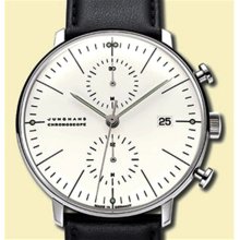 Max Bill Chronoscope Watch with Line Marker