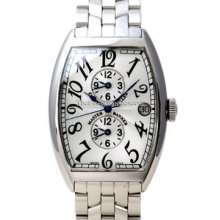 Medium Franck Muller Master Banker Steel 6850MBO Watch