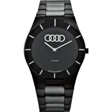 Menâ€™s Audi SportÂ® titanium watch