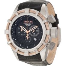 Men's 11041 Bolt Reserve Chronograph Black Textured Dial