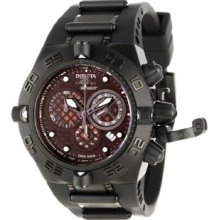 Men's 11514 Subaqua Noma IV Chronograph Brown Dial Black Polyurethane