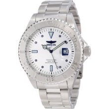 Men's 12816 Pro Diver Silver Dial Diamond Accented