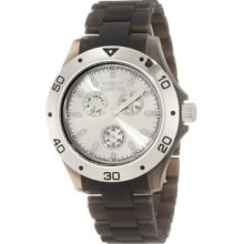 Men's 1668 Anatomic Silver Dial Black Plastic