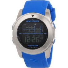 Men's A1083 - BLU Pipeline Blue Digital Tide Surfing