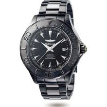 Men's Black Stainless Steel Pro Diver