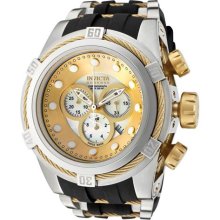 Men's Bolt/Reserve Chronograph Yellow Mother Of Pearl Dial Black ...