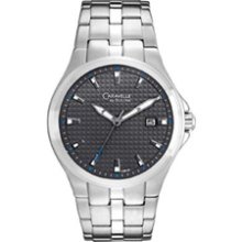 Men's Caravelle by Bulova Sporty Watch with Grey Dial (Model: 43B124)