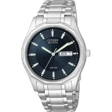 Mens Citizen Eco Drive WR100 Watch in Stainless Steel (BM8430-59E ...