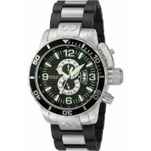 Men's Corduba Chronograph Stainless Steel Case and Bracelet Black Tone