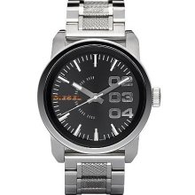 Men's diesel big steel analog watch dz1370