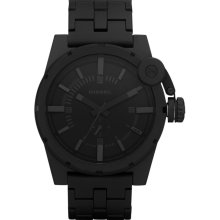 Men's diesel blackout oversized analog watch dz4235