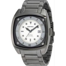 Men's Diesel Earth-Dweller Stainless Steel Case and Bracelet Silver