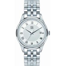 Men's Harrisson Stainless Steel White