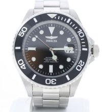 Men's Invicta f0066 Pro Diver Collection Professional Automatic St Steel Watch