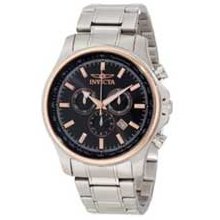 Men's Invicta Specialty Chronograph Watch with Black Dial (Model: