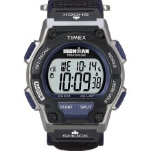 Men's Ironman Endure 30-Lap Shock-Resistant Black/Dark Blue Classic