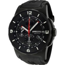 Men's Limited Edition Automatic Chronograph Black Dial Black