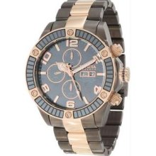 Men's Reserve Pro Diver Automatic Chronograph Two Tone Stainless