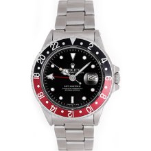 Men's Rolex GMT-Master II Automatic Stainless Steel Watch 16710