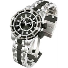 Men's Signature Bolt Stainless Steel Black Dial Diver