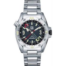 Men's Squadron Compass Black Dial