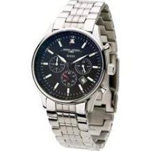 Men's Stainless Steel Commemorative Edition Watch (Silver Men's Commemorative Edition)