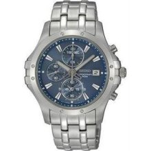 Men's Stainless Steel Le Grand Sport Quartz Chronograph Blue