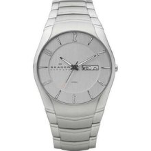 Men's Stainless Steel Silver Tone Dial