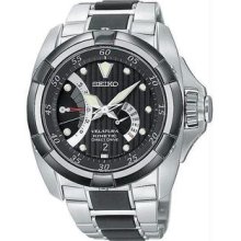 Men's Stainless Steel Velatura Kinetic Direct Drive Black