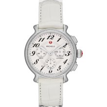 MICHELE MICHELE Fluette Diamond, White Alligator