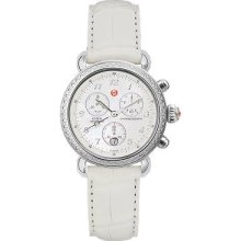 Michele Women's CSX 36 White Dial Watch MWW03C000010