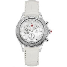 Michele Women's Jetway White Dial Watch MWW17A000003