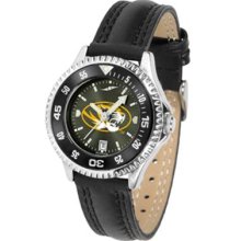 Missouri Tigers MIZZOU MU Womens Leather Anochrome Watch