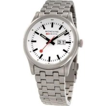 Mondaine A669.30308.16SBM Official Men's Swiss Railway Night Vision