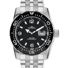 Mondia Wave Swiss Quartz 300 Meter Dive Watch with a Ceramic Bezel