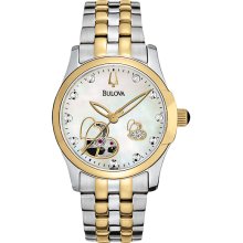 Mother of Pearl Mechanic, Ladies' Bulova