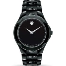 Movado Black Stainless Steel Men's Watch