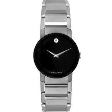 Movado Men's Sapphire Black Dial Watch 0605063