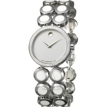 Movado Women's Ono White Dial Watch 0606097