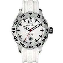 Nautica N17507G Men's White Resin Watch