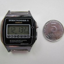 Newelektronika 5 Lithium Electronic Made In Ussrmen's Digital Watch