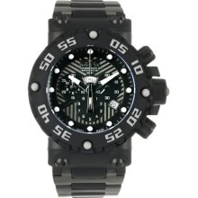 Nitro Swiss Quartz 52mm Chronograph Black Link Bracelet