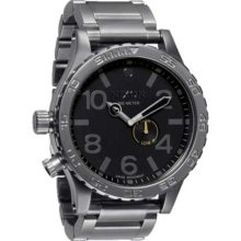 Nixon 51-30 Watch Gunmetal/black Each