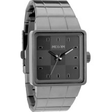 Nixon Quatro Gun Metal Analog Watch