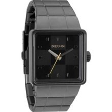 Nixon Quatro Watch - All Gunmetal / Black