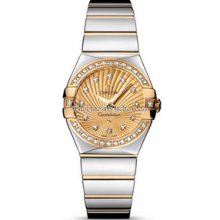 Omega Constellation Polished Quartz 27mm Ladies Watch 12325276058002