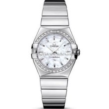 Omega Constellation Polished Quartz 27mm Ladies Watch 12315276005002