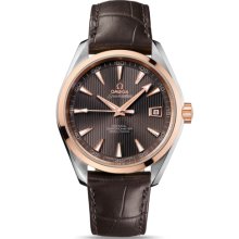 Omega Men's Aqua Terra Brown Dial Watch 231.20.44.50.06.002