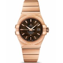 Omega Women's Constellation Brown Dial Watch 123.50.31.20.13.001